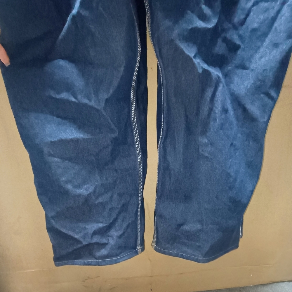 Vintage denim Overalls Big & Tall - Picture 3 of 7